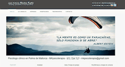Desktop Screenshot of mkpsicoterapia.com